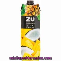 Bebida De Piña Y Coco Zü Premium 1l