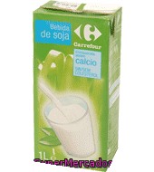 Bebida De Soja Con Calcio Carrefour 1 L.