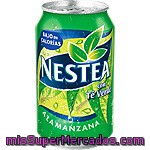 Bebida De Té Verde A La Manzana Nestea Lata De 33 Centilitros