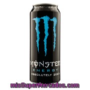 Bebida Energética Absolutely Zero Monster, Lata 50 Cl