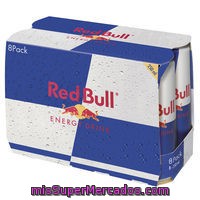 Bebida Energética Pack 8 Unidades X 25 Centilitros Red Bull