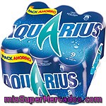 Bebida Isotònica De Limòn Aquarius, Pack 9x33 Cl