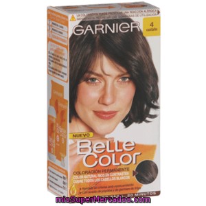Belle Color Tinte Color Tono Castaño Nº 4 Caja 1 Unidad