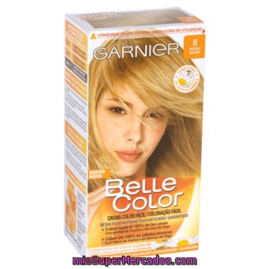 Belle Color Tinte Color Tono Rubio Claro Nº 8 Caja 1 Unidad