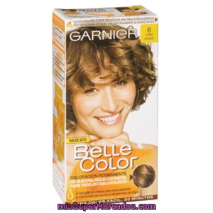 Belle Color Tinte Color Tono Rubio Oscuro Nº 6 Caja 1 Unidad