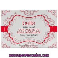 Belle Jabón Pastilla Con Aceite De Rosa Mosqueta 125g