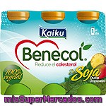 Benecol Para Beber De Soja Kaiku, Pack 6x70 Ml