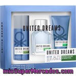 Benetton Go Far Eau De Toilette Natural Masculina Spray 100 Ml + Desodorante Spray 150 Ml + After Shave Tubo 100 Ml