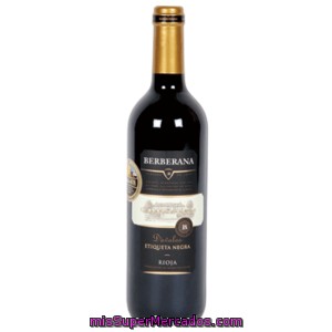 Berberana Davalos Vino Tinto Crianza Do Rioja Botella 75 Cl