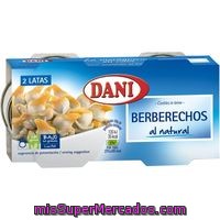 Berberecho Pequeño Dani, Pack 2x78 G