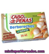 Berberechos Al Natural Elaborados Rías Gallegas 35/45 Cabo De Peñas 63 G.