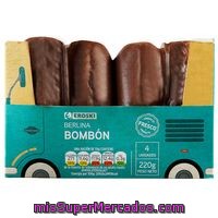 Berlina Bombón Eroski, 4 Unid., Caja 200 G