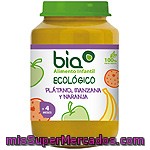 Bia Tarrito De Plátano Manzana Y Naranja Ecológico +4 Meses Envase 200 G