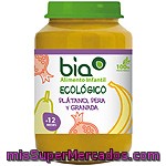 Bia Tarrito De Plátano Pera Y Granada Ecológico +12 Meses Envase 200 G