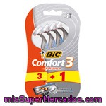 Bic Maquinilla Desechable Comfort 4u