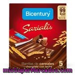Bicentury Barritas Sarialis Cereales Y Chocolate Con Leche 5u