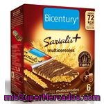 Bicentury Sarialis Barritas Multicereales Con Chocolate Con Leche 6u 136g