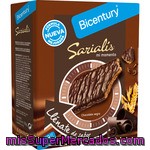 Bicentury Sarialis Barritas Saciantes De Cereales Con Chocolate Negro Bajas En Calorías 6 Unidades Estuche 120 G