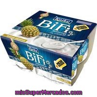 Bífi Activium De Piña Kaiku, Pack 4x125 G