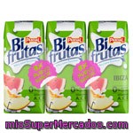 Bifrutas Pascual Bebidas De Frutas Con Leche Ibiza Pack 3 Briks 33 Cl