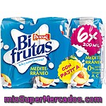 Bifrutas Pascual Bebidas De Frutas Con Leche Mediterraneo Pack 6 Briks 20 C