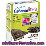 Bimanán Galletas Crujientes Chocolate Negro Línea 8u