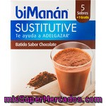 Bimanan Sustitutive Batido Sabor Chocolate Caja 5 Sobres
