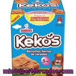 Bimbo Kekos Bizcochos Tiernos De Cereales Con Chocolate 5 Unidades Envase 150 G