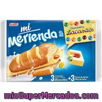 Bimbo Mi Merienda Pan De Leche Con Chocolate Blanco Y Lacasitos 3 Unidades Paquete 183 G
