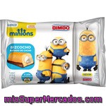 Bimbo Minions Bizcochos Bañados En Chocolates 3 Uds Paquete 165 G