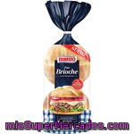 Bimbo Pan De Hamburguesas Toque Brioche Selección Gourmet Bolsa 220 G