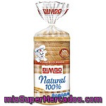 Bimbo Pan De Molde Natural 100% Bolsa 460 G