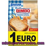 Bimbo Pan Tostado Tradicional 30 Rebanadas Bolsa 270 G