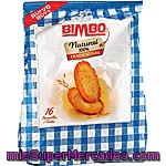 Bimbo Panecillos Tostados Tradicionales 100% Natural 16 Unidades Paquete 180 G