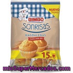 Bimbo Sonrisas Magdalenas 15 Unidades Envasadas Individualmente Bolsa 435 G