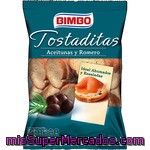 Bimbo Tostaditas De Aceitunas Y Romero Ideales Para Ahumados Y Ensaladas Bolsa 100 G