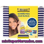 Binaca Neceser Con Pasta Dentífrica Triple Protección + Enjuague Bucal + Cepillo Estuche 1 Unidad