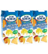 Bio Leche + Frutas Tropical Con Fibra Y Vitaminas A, C Y E Don Simón Pack De 3x33 Cl.