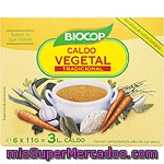 Biocop Caldo Biológico De Verduras En Pastillas Envase 6 Unidades