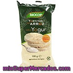 Biocop Tortitas De Arroz Sabor Yogur Envase 100 G