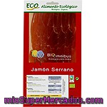Bioomnibus Jamón Serano En Lonchas Alimento Ecológico Envase 100 G
