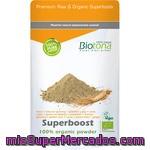 Biotona Superboost Maca Ginseng Y Goji En Polvo Vitalidad Física Y Mental 100% Ecológico Envase 200 G