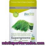 Biotona Supergreens Jugo De Plantas Frescas En Polvo Depurativo Ecológico Envase 200 G