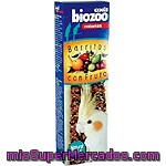 Biozoo Axis Barritas Con Frutas Para Cotorras Envase 2 Unidades