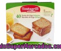 Biscottes De Trigo Integral Tostagrill 40 Rebanadas 300 Gramos