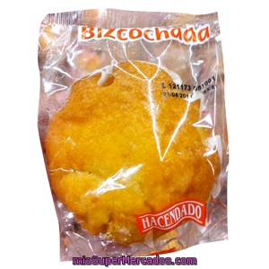 Bizcochadas Industrial, Hacendado, Paquete 250 G