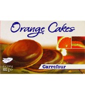 Bizcochos Con Naranja Con Una Fina Capa De Chocolate Carrefour 300 G.