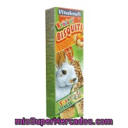 Bizcochos Conejos Enanos Manzana Vitakraft Pack 2 X 50 Gr.