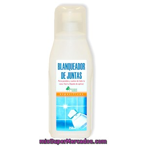 Blanqueador juntas liquido con esponja, bosque verde, botella 250 cc,  precio actualizado en todos los supers