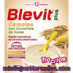 Blevit Plus Papilla Instantánea De Cereales Con Crunchies De Frutas Desde Los 12 Meses Caja 600 G